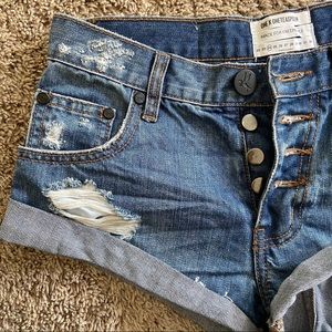 One Teaspoon Bandit Jean Shorts